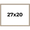 PosterPalooza | Minimalist Silver Picture Frame - UV Acrylic, Backing Board, Hanging Hardware Included - 2 of 4