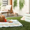 60"x60" Summer Plaid Oversized Cotton Beach Towel - Hearth & Hand™ with Magnolia - 2 of 3
