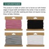 Unique Bargains Cotton Washable Sewing Binding Bulk Double Fold Bias Tape 4 Pcs - 3 of 4