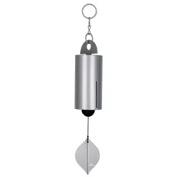 Woodstock Chimes Signature Collection, Heroic Windbell, Medium, 24'' Harbor Gray Wind Bell HWMY