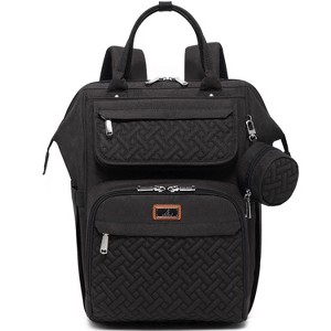 BabbleRoo Polyester Diaper Bag Backpack: Ultimate Baby Bag, Versatile Baby Diaper Bag for Modern Parents - 1 of 4