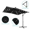 Sonkuki 8.2×8.2FT LED Solar Lighted Outdoor Patio Umbrella, Square Canopy Offset Umbrella for Villa Gardens, Lawns and Yard - 4 of 4