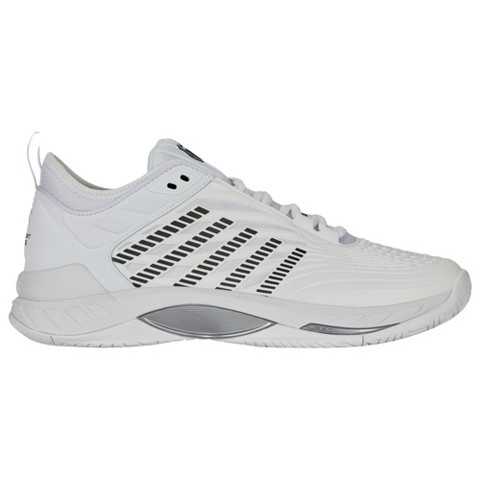 K-Swiss Men's Hypercourt Supreme 2 Tennis Shoe (White/Black) (12)