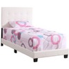 CAVINAS Twin Size Cozy Casual Platform Bed Frame with High Upholstered Headboard,No Box Spring Needed - 2 of 4