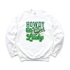 Simply Sage Market Women's Graphic Sweatshirt Howdy Go Lucky Cowboy Hat - 3 of 3