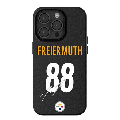 Keyscaper NFL Pittsburgh Steelers Players Game Tactic MagSafe Compatible Cell Phone Case for Apple iPhone