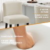 PAGED 26" High Seat Bar Stools Set of 2, Modern PU Leather Counter Height Bar Chair with Back, Iron Frame for Bar, Kitchen, Dining Room - 2 of 4