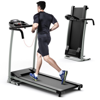 Costway 2.25hp Folding Electric Treadmill Motorized Power Running Machine :  Target