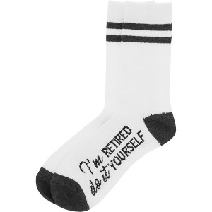 Pavilion Gift Company - Do It Yourself - M/L Crew Socks - Socks - 1 of 4