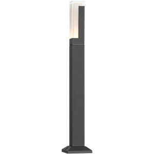 Possini Euro Design Possini Euro Hestia 23 1/2"H Textured Black Low Voltage LED Path Light - 1 of 4