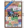 Trends International The Beatles - Tickets Framed Wall Poster Prints - 3 of 4