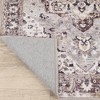 Modern Floral Medallion Border Washable Indoor Area Rug by Blue Nile Mills - 4 of 4