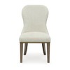 Signature Design by Ashley Sturlayne Traditional Upholstered Dining Chairs, Rich Brown Frame & Beige Polyester, Set of 2 - 3 of 4