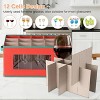 Wine Glass Storage Box 3 Pack, Stemware Container Cases with Dividers, 12-Compartment Stemware Organizers with Lid,for 36 Crystal Glasses Drinkware - 4 of 4