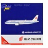 Airbus A320neo Commercial Aircraft "Air China" White with Blue Stripes 1/400 Diecast Model Airplane by GeminiJets - image 3 of 3