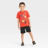 Toddler Boys' Disney Cars Lightning McQueen Racing T-Shirt - Red - 4 of 4