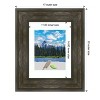 Amanti Art Rail Rustic Char Picture Frame - 4 of 4