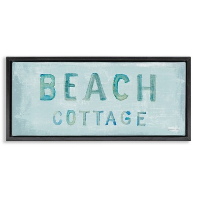 Stupell Industries Rustic Beach Cottage Watercolor, 31" x 14"