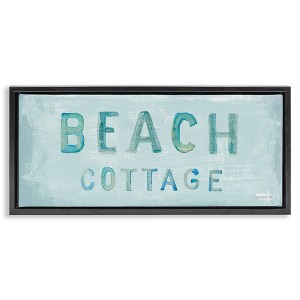 Stupell Industries Rustic Beach Cottage Watercolor, 31" x 14" - 1 of 4