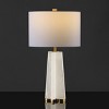 Kraus Alabaster Table Lamp - CTL1039 - White/Gold - Safavieh Couture - 2 of 4