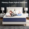 Swedrea Hybrid Mattress Medium Cooling Memory Foam Bed-in-a-Box Black - 3 of 4