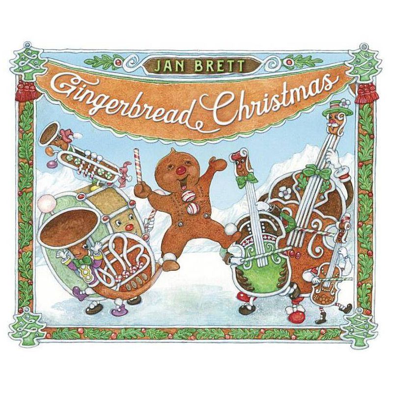 Gingerbread Christmas - by Jan Brett, 1 of 2