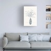 Trademark Fine Art - Yuyu Pont Blue Branches 2 Canvas Art - 2 of 4