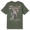 Pabst Blue Ribbon Adult Monterrey Sage Crew Neck Short Sleeve T-shirt - 3 of 4