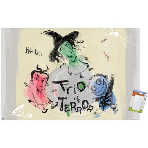 Trends International Disney Tim Burton's The Nightmare Before Christmas - Ink Trio Terror Unframed Wall Poster Prints - 1 of 4