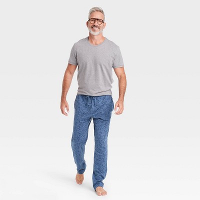 Men's Knit Jersey Pajama Set - Goodfellow & Co™ Blue XL