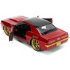 1969 Chevrolet Camaro Dark Red Metallic with Black Top and Robin Diecast Figure "Batman" 1/32 Diecast Model Car by Jada - 3 of 4