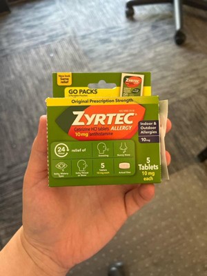 Zyrtec 24 Hour Allergy Relief Tablets - Cetirizine HCl : Target