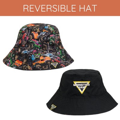 Monster Jam Bucket Sun Reversible Hat Newborn - image 5
