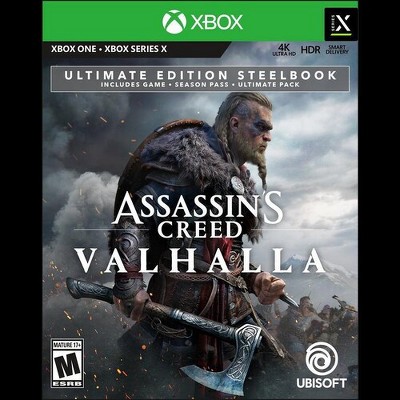 Assassins Creed Valhalla - Ultimate Steelbook Edition for Xbox One and Xbox Series X