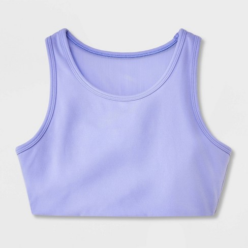 Girls' 2pk Ribbed Sports Bra - Cat & Jack™ Pink Xl : Target