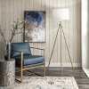 nuLOOM Wales 66" Metal Floor Lamp Lighting - Gold 66" H x 20" W x 20" D - image 2 of 4