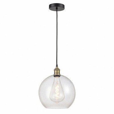 Athens - 1 Light Mini Pendant In Industrial Style-14.38 Inches Tall and 11.75 Inches Wide