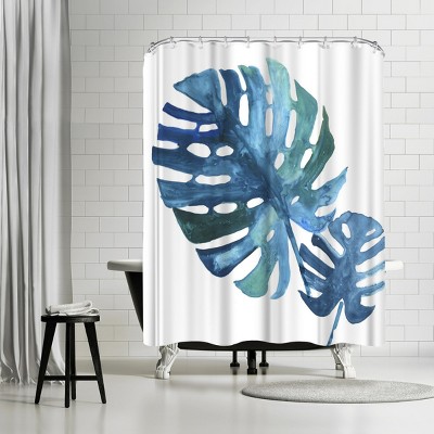 Americanflat Tropic Blues Ii by Pi Creative Art 71" x 74" Shower Curtain