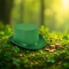 Ruby Slipper Sales Co., LLC (Rubies) Green Top Hat Adult Costume Accessory - 3 of 4