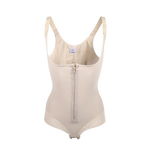 Unique Bargains Women's Shapewear Full Bust Bodysuit Butt Lifter Thigh Slimmer with Zipper - 1 of 4