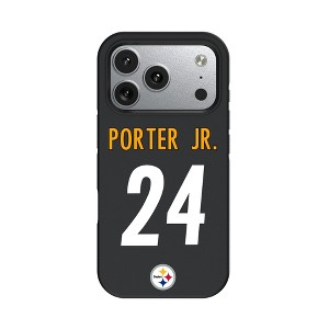 NFL Pittsburgh Steelers Players Game Tactic Bump Cell Phone Case for Apple iPhone 17 Series - 1 of 4
