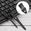 Unique Bargains Nylon Cleaning Tools Shaver Brush with Handle for Keyboard and Window Track 8 Pcs - 3 of 4