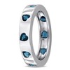 EVERLY JEWELRY | Sterling Silver 2 CT TGW London Blue Topaz Fashion Ring - 2 of 4