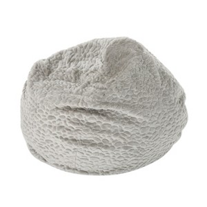 Sapphtopaz Round Bean Bag Chair with Foam Filling,Soft Bean Bag for Adults & Kids,Cozy Beanbag Chair for Living Room - 1 of 4