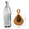 Unique Bargains Kitchen Hanging Garlic Potato Vegetable Fruit Teardrop Decor Hand-Woven Baskets - 2 of 4
