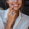 Ross-Simons Lapis Filigree Ring in Sterling Silver - 2 of 4