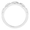 Pompeii3 1/3 Ct Mens Lab Created Diamond Wedding Ring White Gold Anniversary Band - 3 of 4