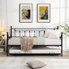 Twin Size Metal Daybed with Trundle for Bedroom - 2 of 4