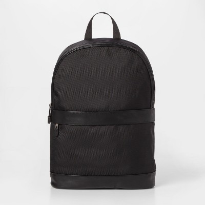 Men's Nylon Dome Backpack - Goodfellow & Co™ Black