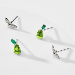 AJOA PEAR AND BEE SET OF STUD EARRINGS - 1 of 1